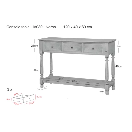 Livorno LIV080 Konsola - Zdjęcie 11