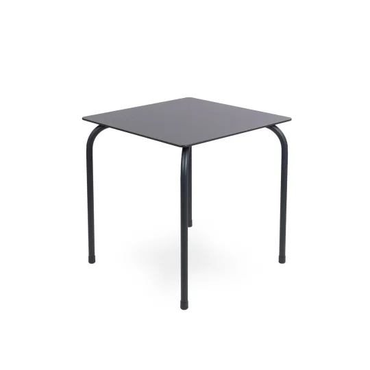 Stół Rodas 70 antracytowy + 4 krzesła FADO turkusowy - Zdjęcie 6