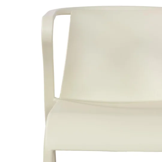 Stół Rodas 70 antracytowy + 4 krzesła FADO beżowy - Zdjęcie 4