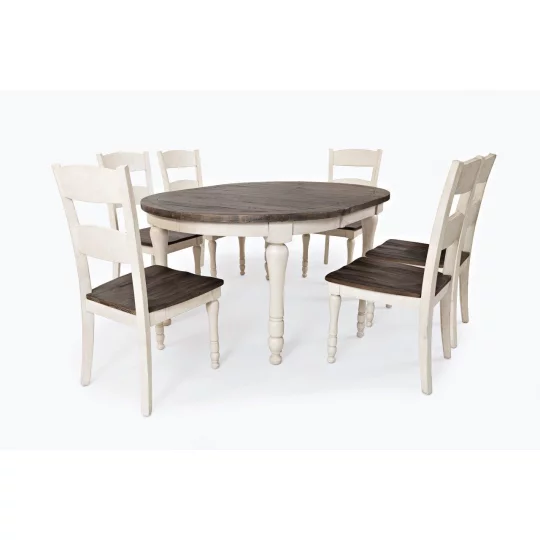 Zestaw - Avola AV1706-66 Stół rozkładany 122-167cm + 4 Krzesła AV1706-401KD - Zdjęcie 2