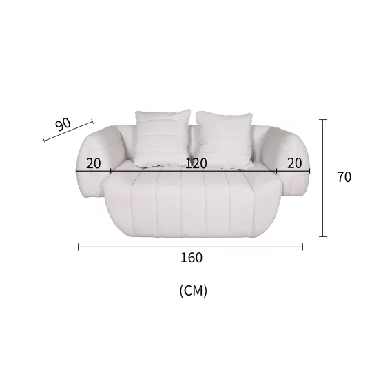 Nua N90-3 Sofa - Zdjęcie 8