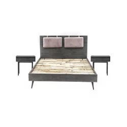 Capella CAPK01 Łóżko 180cm + 2 szafki nocne CAPL07
