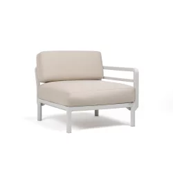Fotel NARDI MAXIMO ELEMENTO TERMINALE DX/SX Beżowy