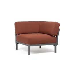 Fotel NARDI MAXIMO ELEMENTO ANGOLO Ciemnoszary
