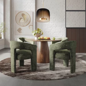 Avola AV2271-50 Stół 127cm + 4 krzesła Leith LET71O