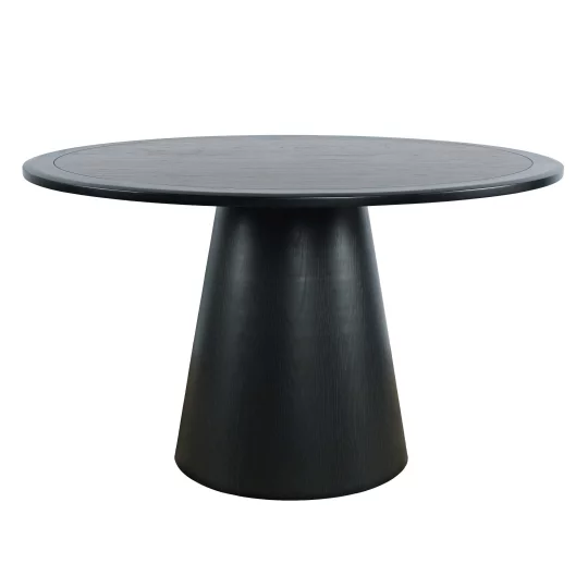 Zestaw - Avola AV2271-50B Stół 127cm + 4 Krzesła Leith  LET71C - Zdjęcie 2