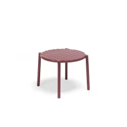 OUTLET Stolik Nardi DOGA 50 Czerwony