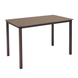 Stół Ezpeleta MONACO 120x80 Ciemnobrązowy