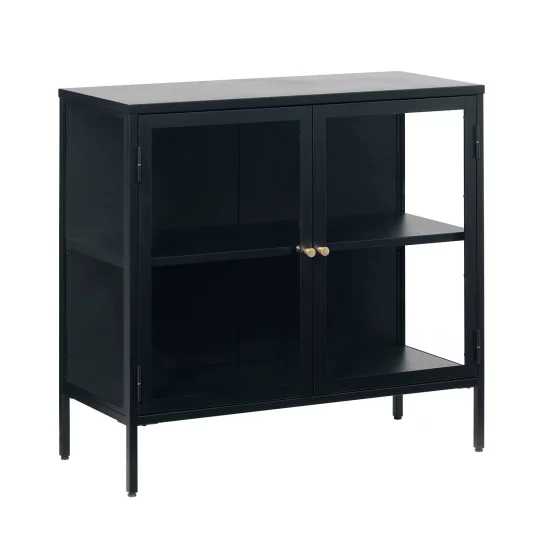 Komoda dwudrzwiowa CARMEL 85 czarna