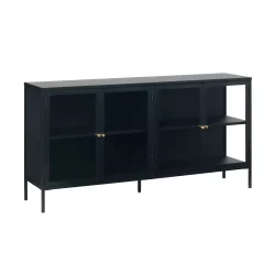Komoda czterodrzwiowa CARMEL 85 czarna