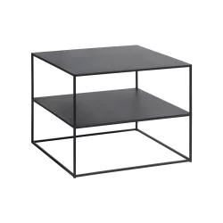 Stolik kawowy PEBBLE 65X65 czarny