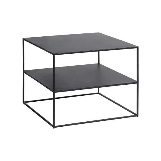 Stolik kawowy PEBBLE 65X65 czarny