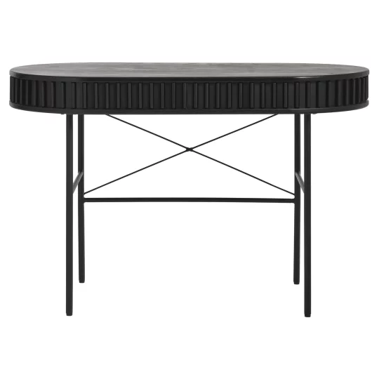 Biurko ryflowane SIENA 60x120 czarne - Zdjęcie 2