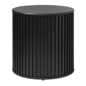 Stolik kawowy okrągły SIENA fi 60 czarny