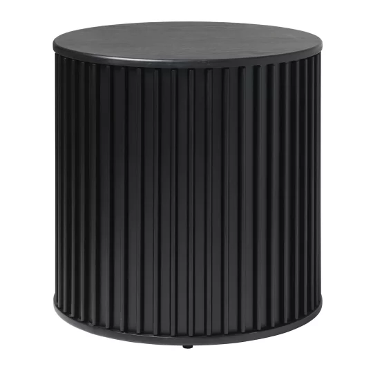 Stolik kawowy okrągły SIENA fi 60 czarny