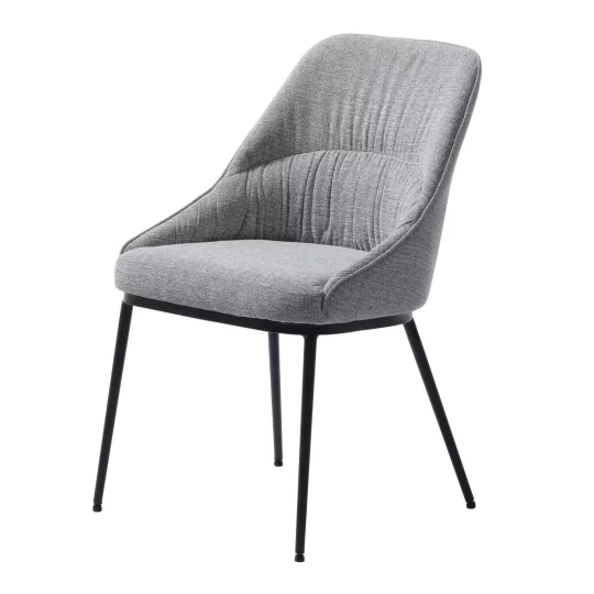 Krzesło tapicerowane MERIDIAN szare