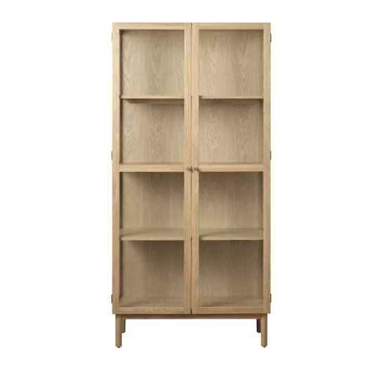 Witryna dwudrzwiowa ELBA 190 drewniana - Zdjęcie 2