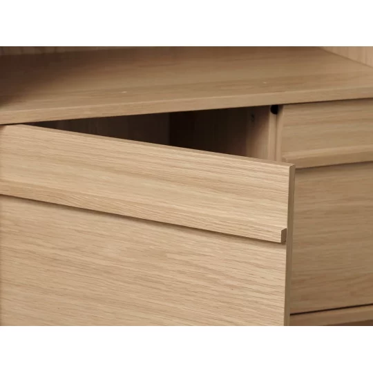 Regał na książki PONZA 140 drewniany - Zdjęcie 5