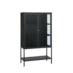 Witryna dwudrzwiowa CARMEL 160 czarna