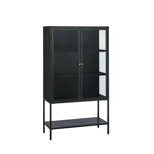 Witryna dwudrzwiowa CARMEL 160 czarna