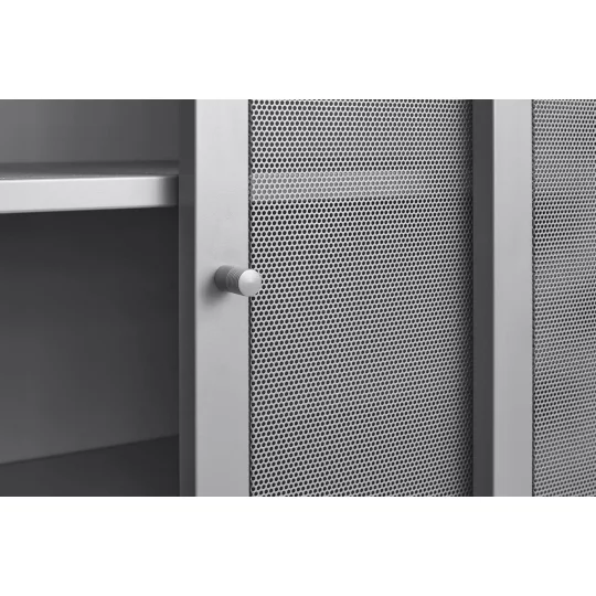 Komoda dwudrzwiowa VEEP 140 metalowa - Zdjęcie 7