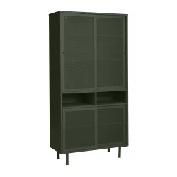 Szafa dwudrzwiowa VEEP 180 metalowa Zielony