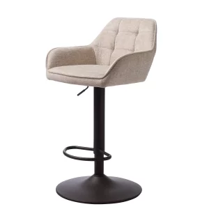 Hoker tapicerowany NOLAN pikowany w kwadrat