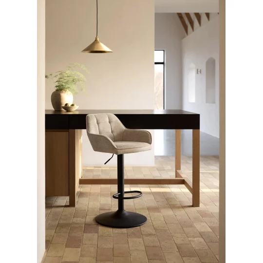 Hoker tapicerowany NOLAN pikowany w kwadrat - Zdjęcie 10