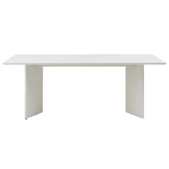 Stół prostokątny PALMA 90X200 ecru - Zdjęcie 2