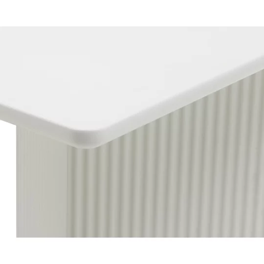 Stół prostokątny PALMA 90X200 ecru - Zdjęcie 4