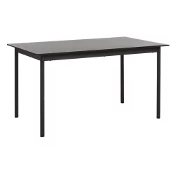 Stół prostokątny PENSACOLA 85X140 Czarny