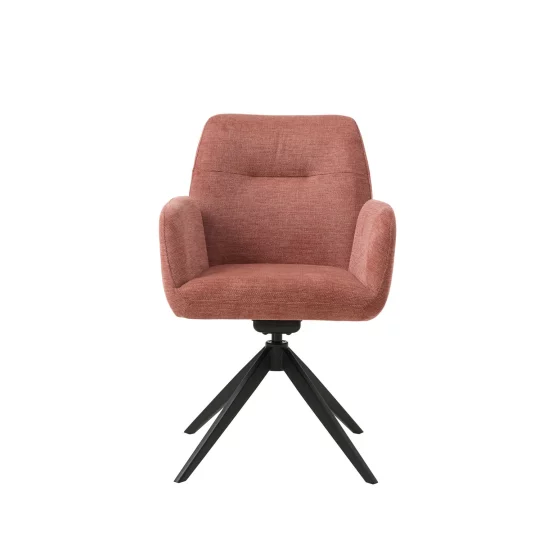 Krzesło tapicerowane z podłokietnikami ROXANA - Zdjęcie 2