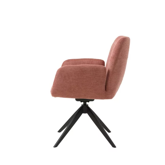 Krzesło tapicerowane z podłokietnikami ROXANA - Zdjęcie 3