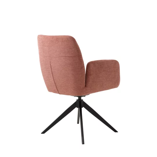 Krzesło tapicerowane z podłokietnikami ROXANA - Zdjęcie 4