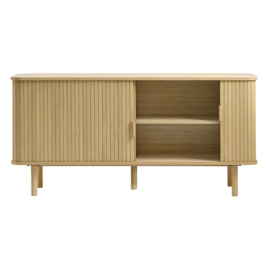 Komoda dwudrzwiowa CAVO 160 ryflowana - Zdjęcie 3