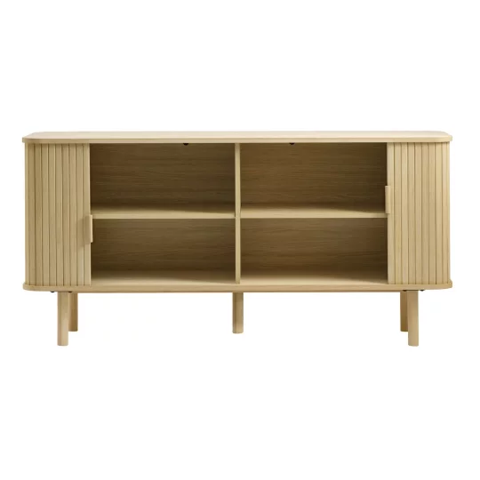 Komoda dwudrzwiowa CAVO 160 ryflowana - Zdjęcie 4