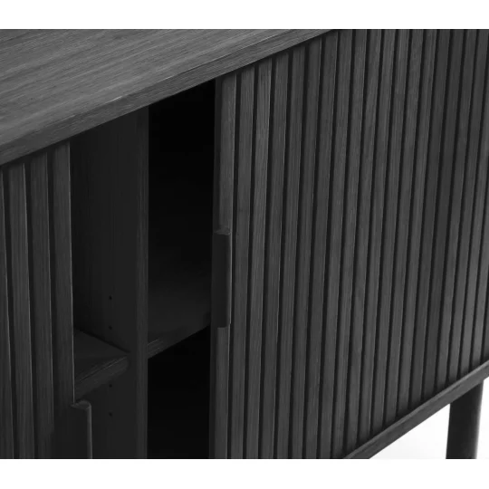 Komoda dwudrzwiowa CAVO 160 ryflowana - Zdjęcie 8