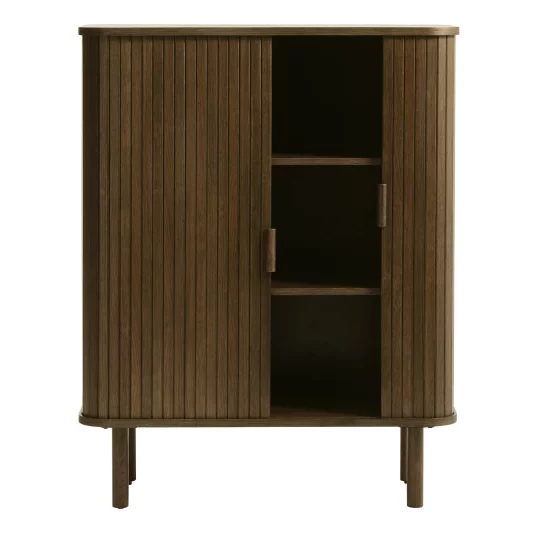 Komoda dwudrzwiowa CAVO ryflowana - Zdjęcie 3