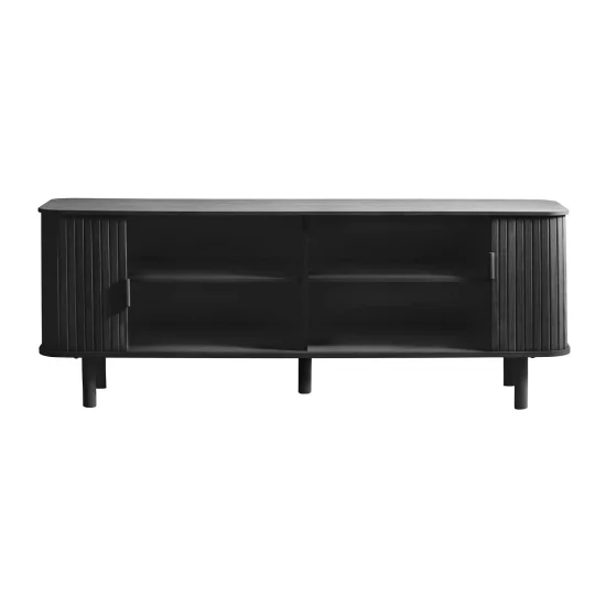 Szafka RTV CAVO 160 ryflowana - Zdjęcie 4