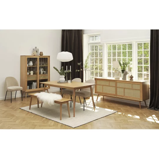 Witryna dwudrzwiowa z szufladami BARRALI 160 - Zdjęcie 8