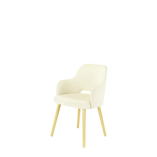 Krzesło drewniane FAMEG B-2134 ecru