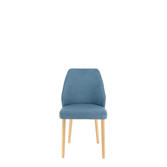 Krzesło drewniane FAMEG A-2208 niebieskie - Zdjęcie 2