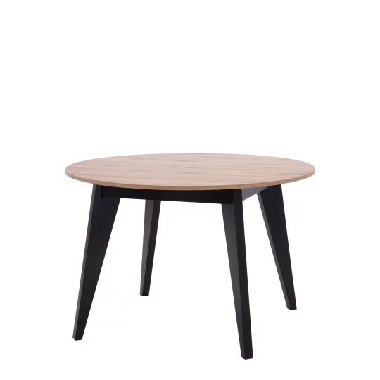 Stół okrągły rozkładany drewniany FAMEG ST-1703 fi 115