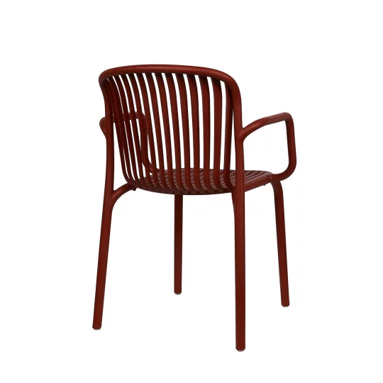 Krzesło ogrodowe z podłokietnikami BRENE - Zdjęcie 2