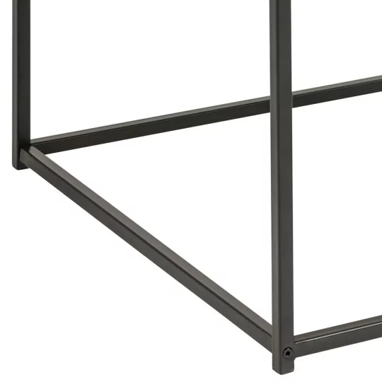 Stolik kawowy ZAKARIA 60 drewniany/czarny - Zdjęcie 4