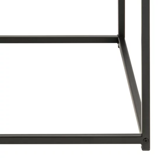 Stolik kawowy ZAKARIA 60 drewniany/czarny - Zdjęcie 6