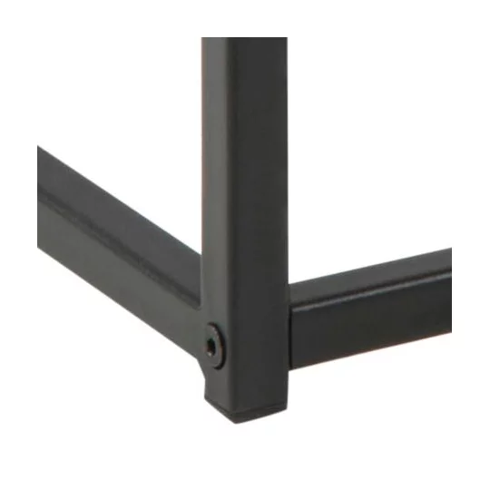 Stolik kawowy ZAKARIA 100x50 drewniany/czarny - Zdjęcie 4