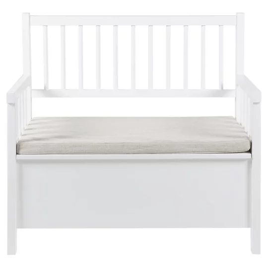 Ławka wewnętrzna ANZO biała - Zdjęcie 2