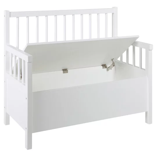 Ławka wewnętrzna ANZO biała - Zdjęcie 3