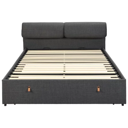 Łóżko CORE 160x200 szare - Zdjęcie 2